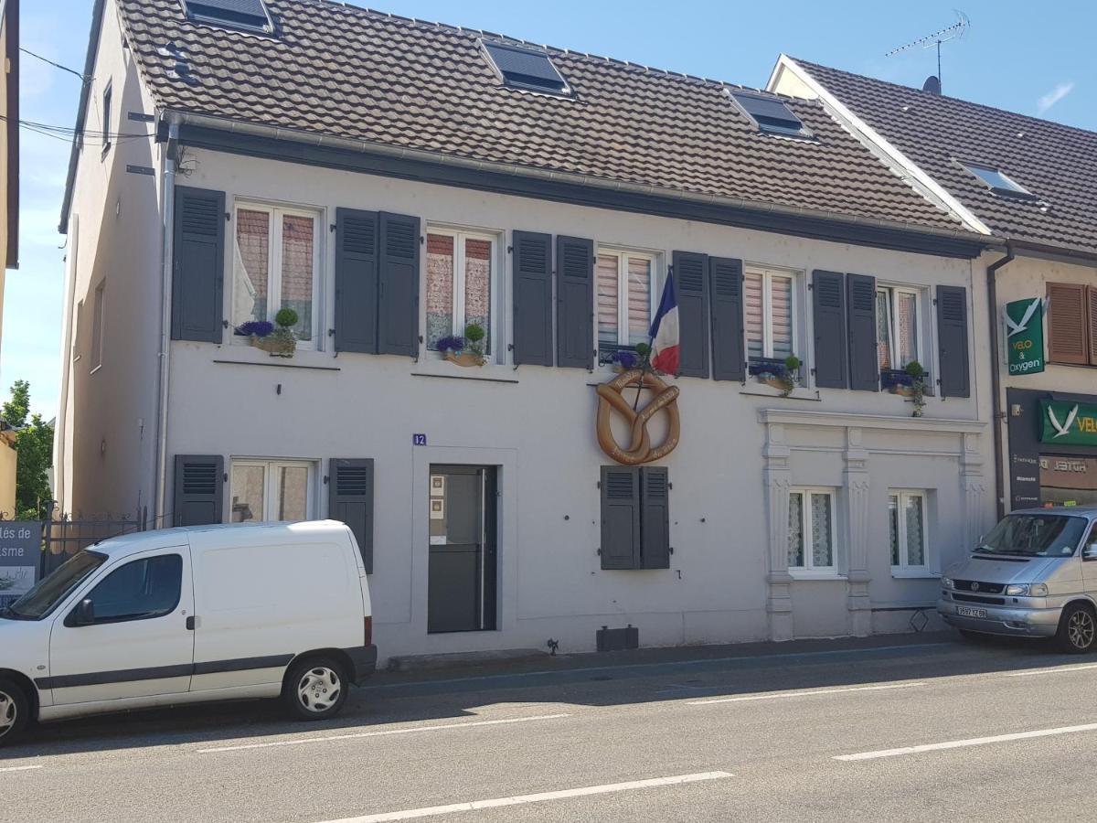 Ferienwohnung Au Gre De L'Ill "Les Toits D'Horbourg" Exterior foto