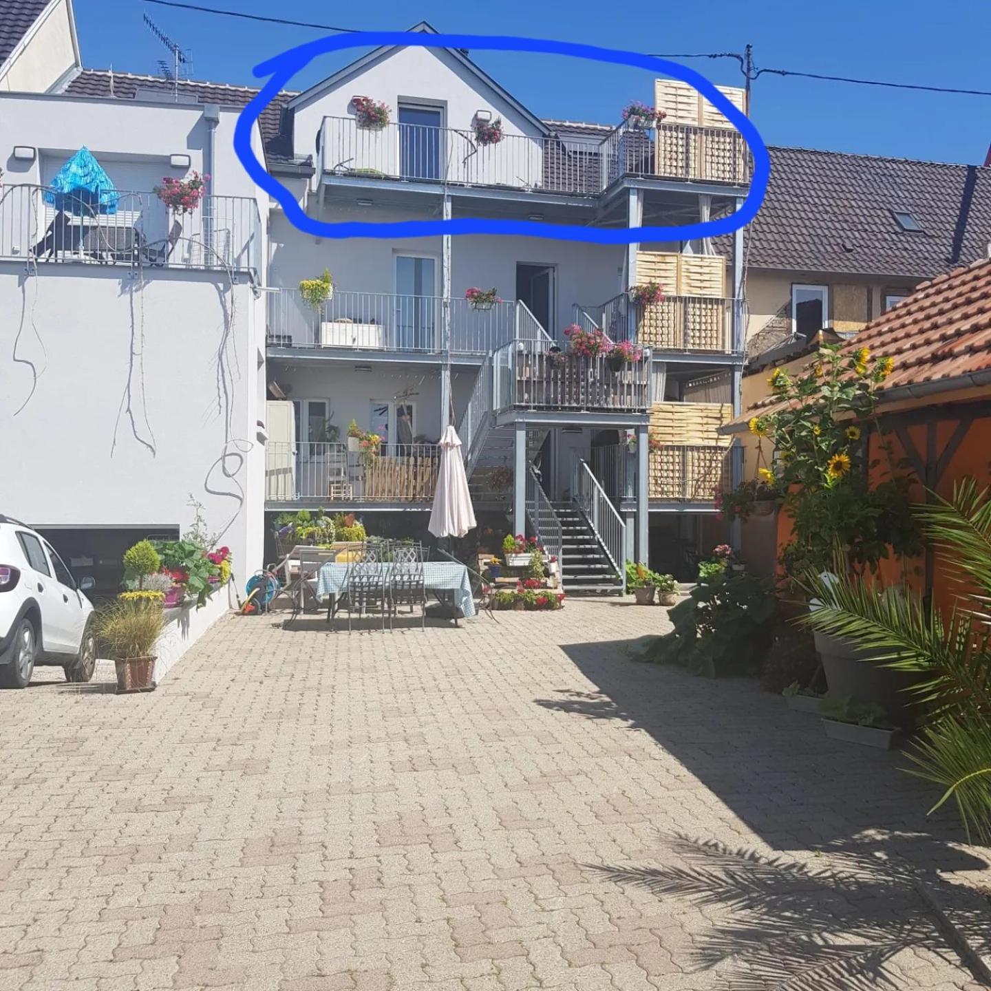 Ferienwohnung Au Gre De L'Ill "Les Toits D'Horbourg" Exterior foto